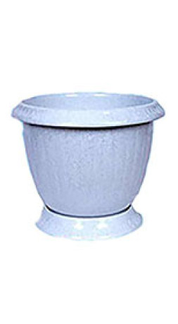 Вазон для цветов ВБП-10М мр бел, тер, зол