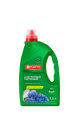 Удобрение Bona Forte для голубых гортензий и декоративных кустарников 1.5л