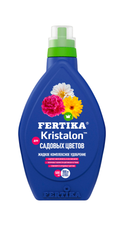 Удобрение Фертика Кристалон для садовых цветов 500мл