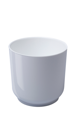 Горшок ДЕЛЬТА 1.5л белый