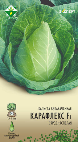 Капуста б/к Карафлекс F1 12шт (Эксперт)