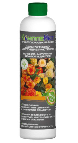 Удобрение КомплеМет Декоративно-цветущие растения 400мл