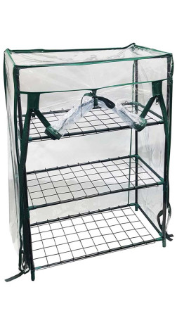 Парник на подоконник Маргарита 3 полки