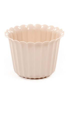 Горшок цветочный Виола слоновая кость D126мм 0.5л