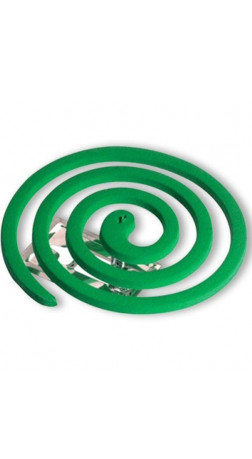 Спирали от комаров малодымные без запаха зеленые 10штук в упаковке Nadzor ISM004C