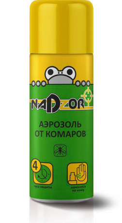 Аэрозоль от комаров 100 мл Nadzor ISU002ER