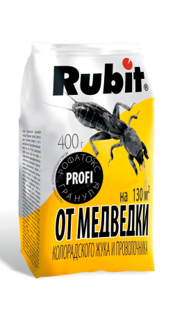 Rubit Рофатокс гранулы от медведки колорадского жука и проволочника 400г