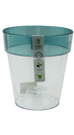 Кашпо для орхидей ПРОТЕЯ 1.4л бирюза