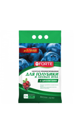 Удобрение Bona Forte для голубики и лесных ягод с цеолитом 2.5кг