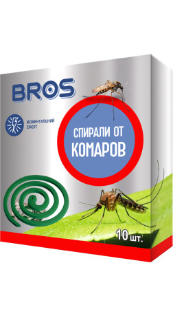 BROS спирали от комаров 10шт