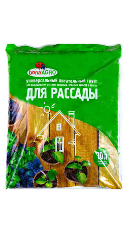 Грунт bonaAGRO для рассады 10л