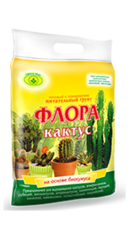 Грунт Флора кактус 5л