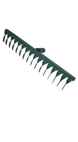 Грабли металлические, 16 витых зубьев