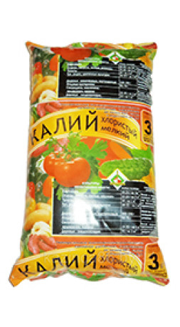Удобрение Калий хлористый 3кг Беларуськалий ОАО