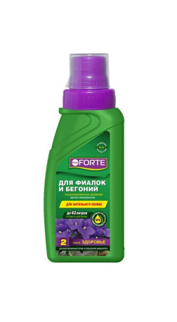 Удобрение Bona Forte Здоровье д/фиалок и бегоний 285мл