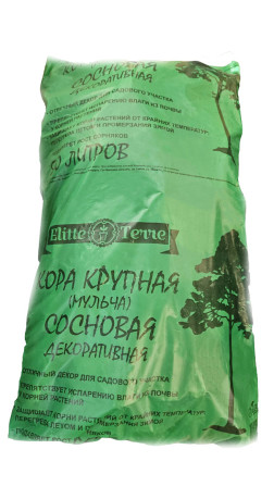Кора сосновая 50л декоративная ЕLITTE TERRE