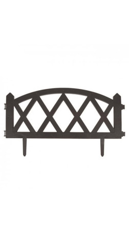 Забор декоративный Modern 50413 5шт длина 3м шоколад